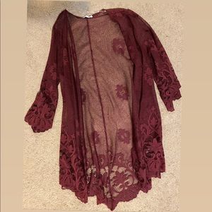 Lace cardigan